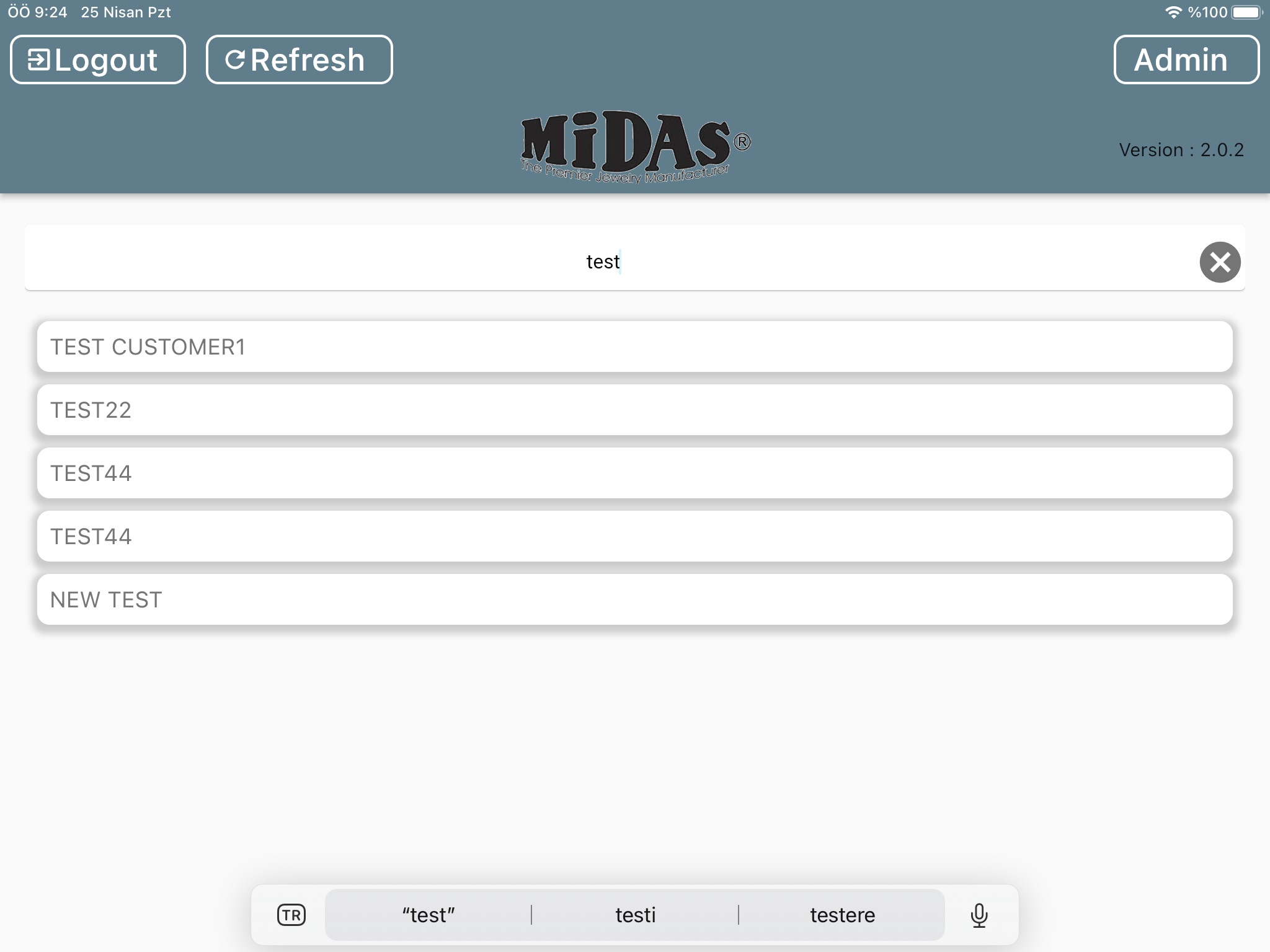 Midas Orders screenshot 3