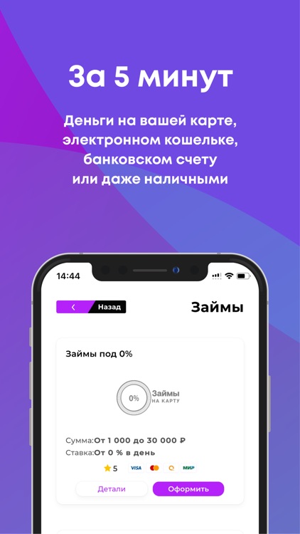 Кредит за 5 минут