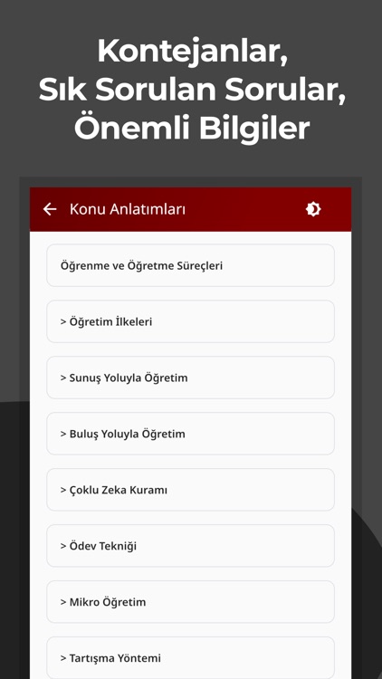 Uzman Öğretmenlik Sınavı (UÖS) screenshot-4