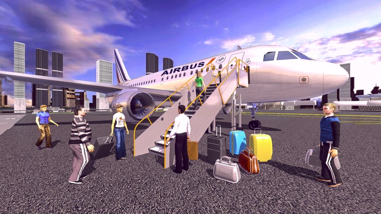 Real Airplane Flight Sim Games screenshot-3