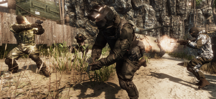 Fire On Fight War Apex Zone