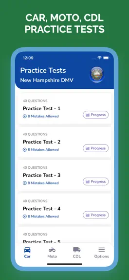 Game screenshot NH DMV Permit Test Prep mod apk
