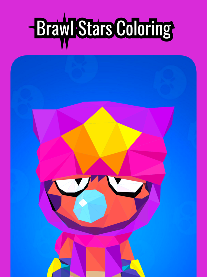 Brawl Poly Coloring by Number