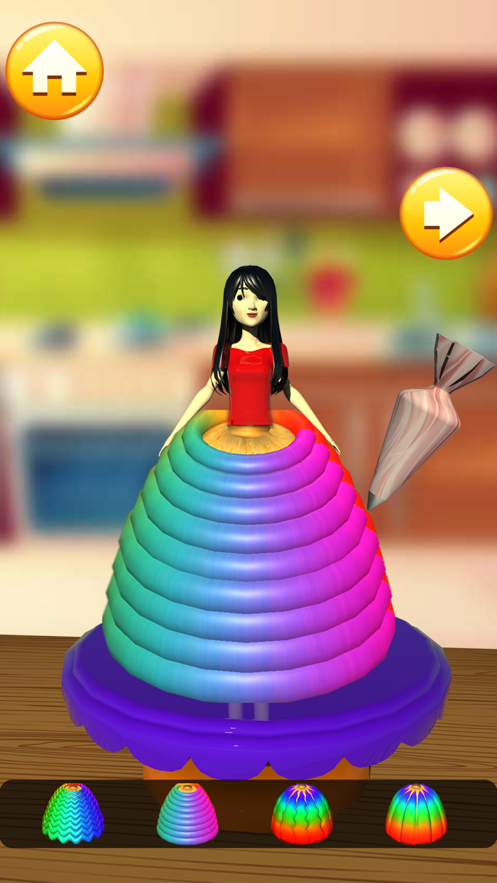Doll Cake Dress Up Games 3D