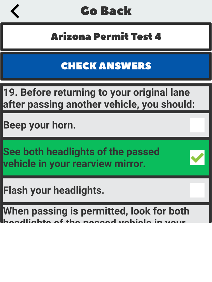 Dmv Practice Test For Arizona