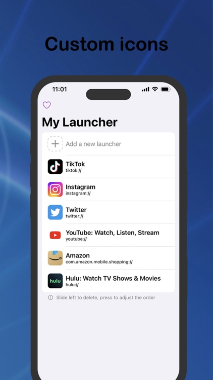 Launcher - Lock Screen Widgets