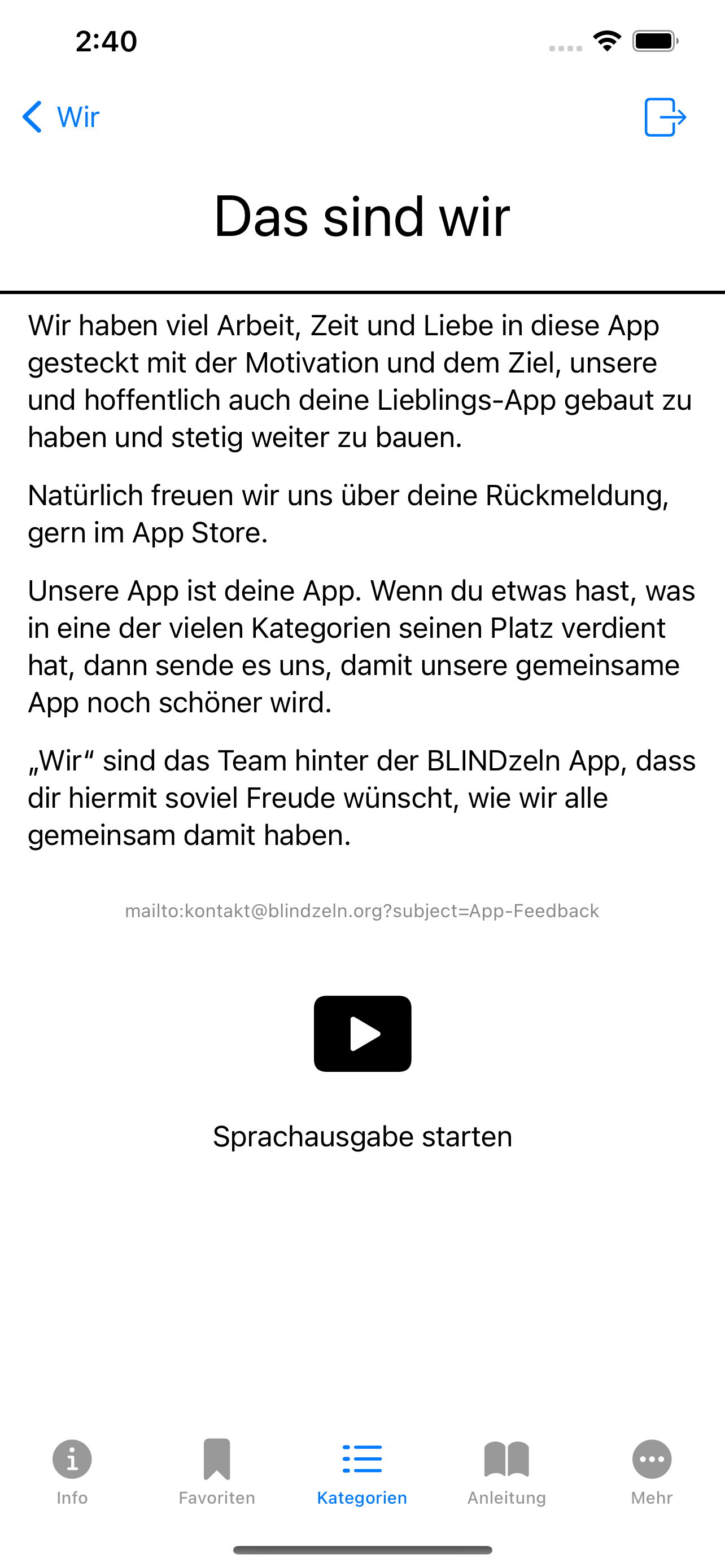 BLINDzeln screenshot 3