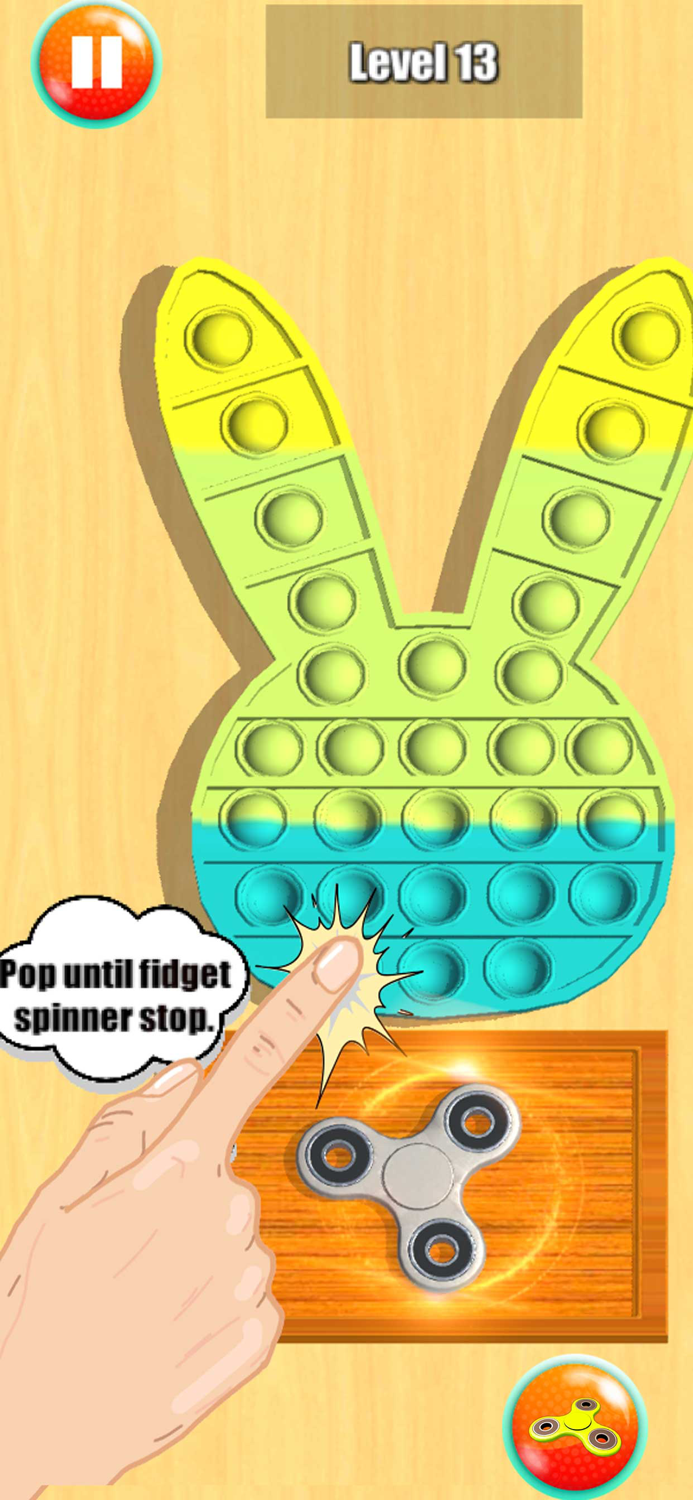 Fidget Toys Popit Trading 3D