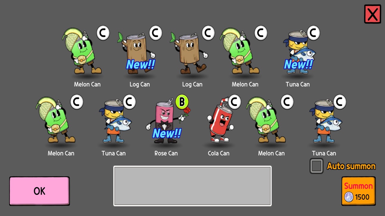 Canned Heroes: Idle RPG Hack screenshot 4 - iOS game interface