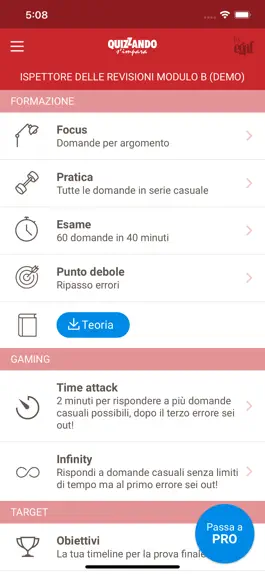 Game screenshot Quiz ispettore revisioni apk