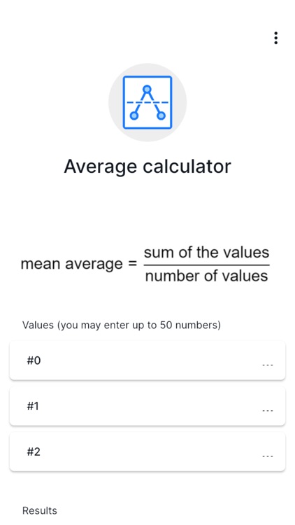 Average Calculator - CalCon