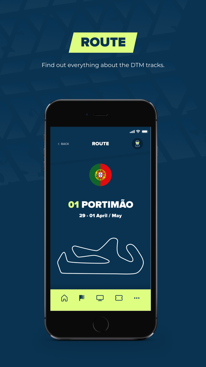 DTM – the official App