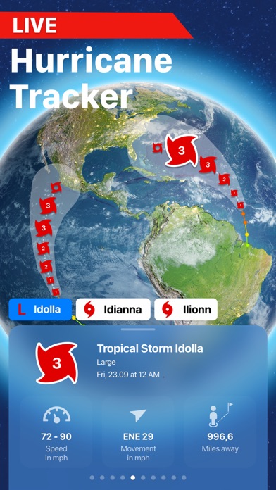 Forecast n Hurricane Tracker screenshot 2