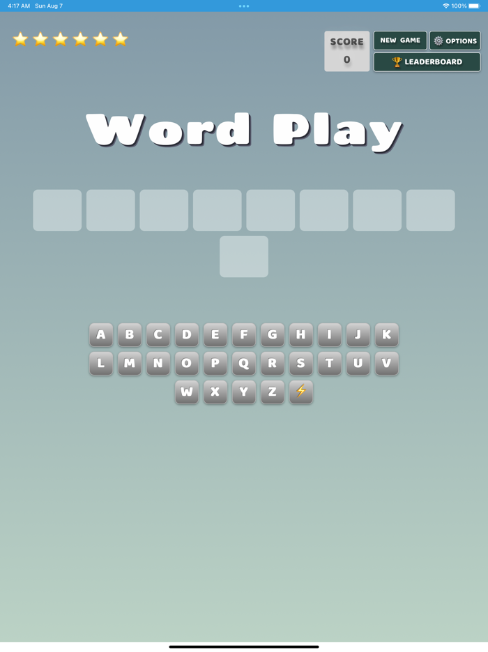 Word Guess Play Challenge