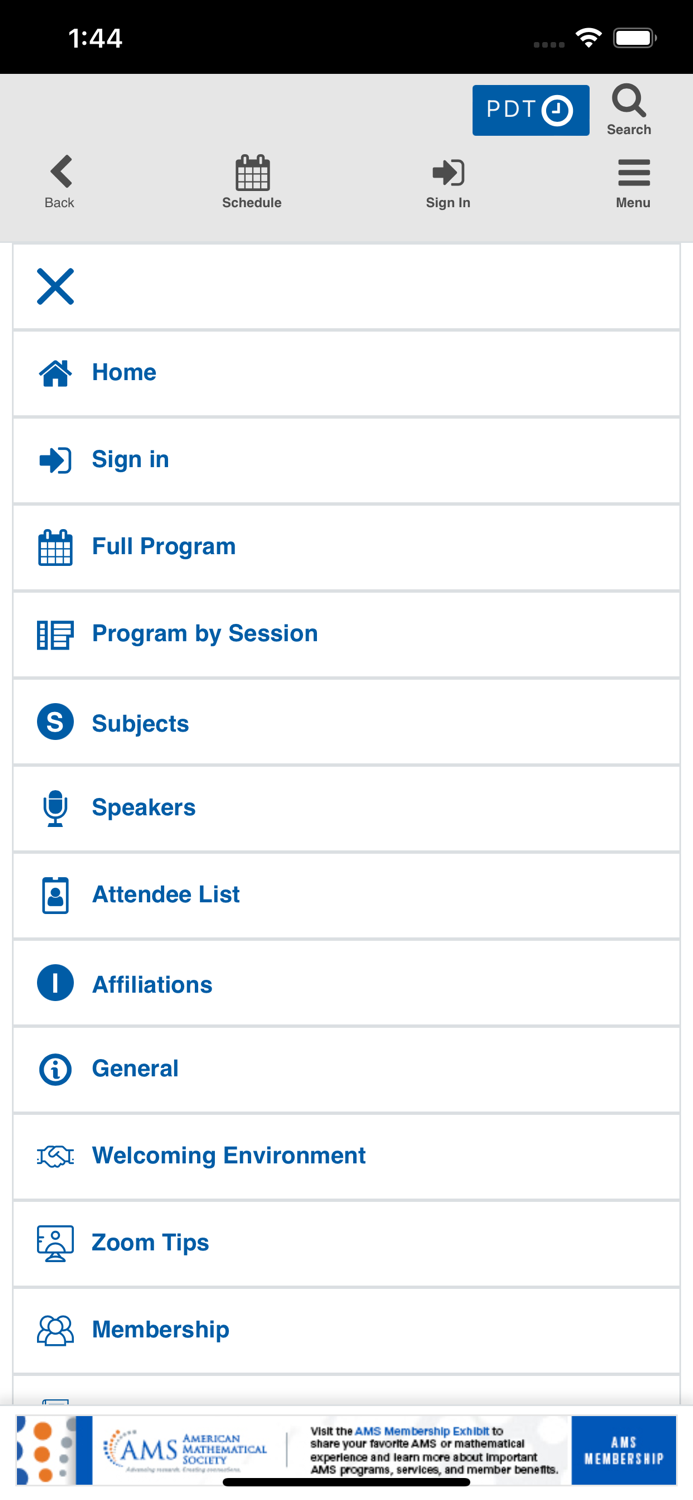 AMS Spring Western 2022