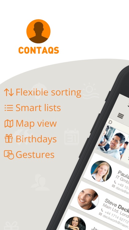 Contaqs - The Contact Manager screenshot-0