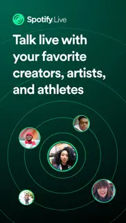 spotify live iphone screenshot 1