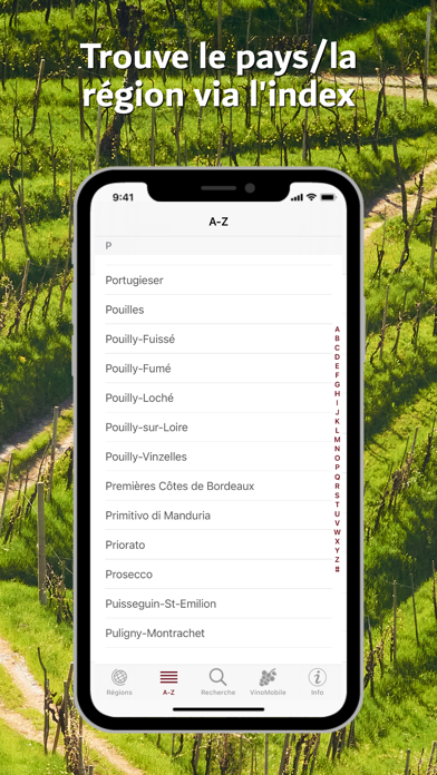 Profils de vins Profils de vins