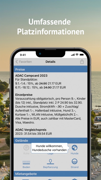 ADAC Camping / Stellplatz 2023 screenshot-3