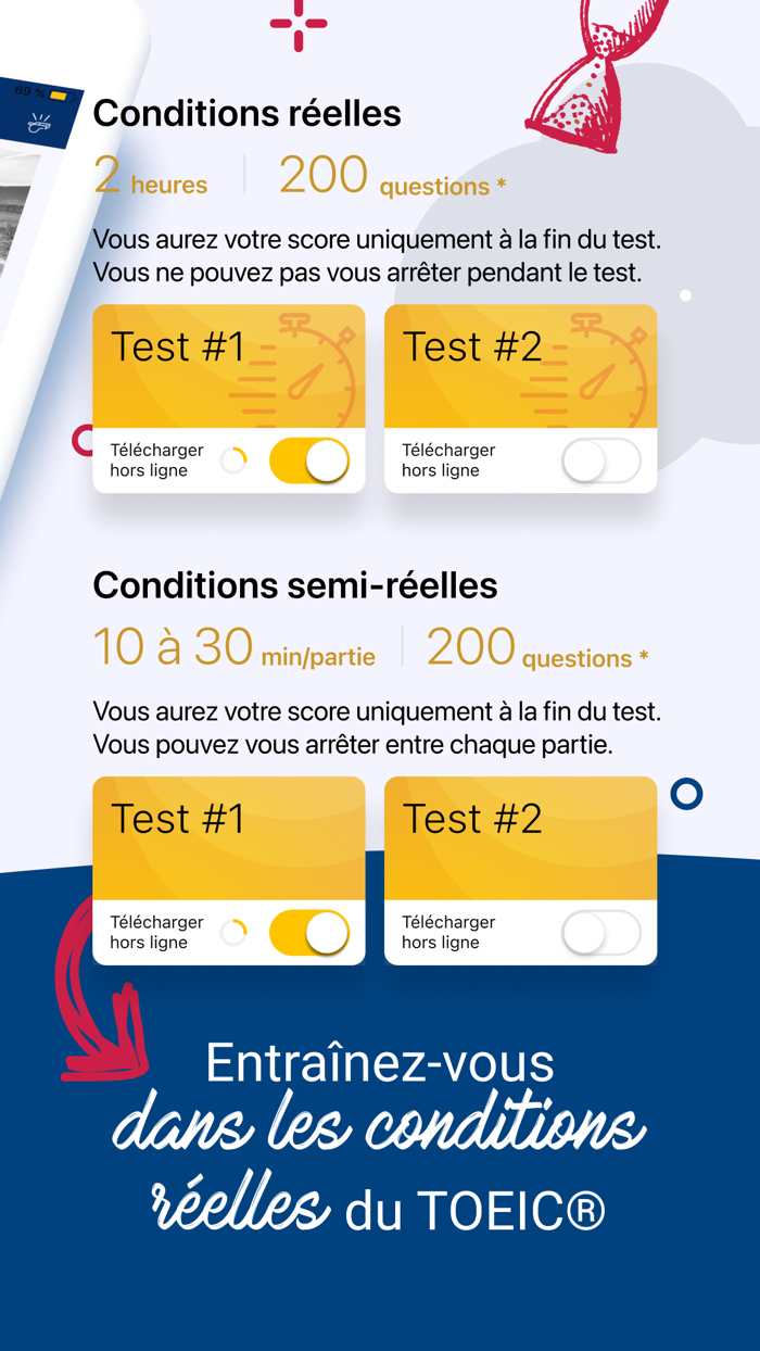 TOEIC test  contenu officiel