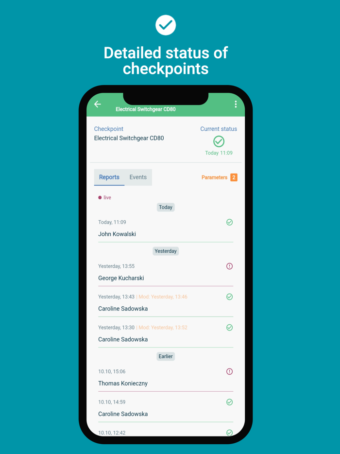 Under Control. Scan and check