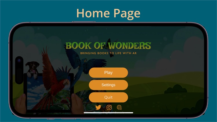 AR book - Book of wonders