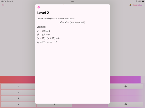 Math Guru - Personal Trainer screenshot 4