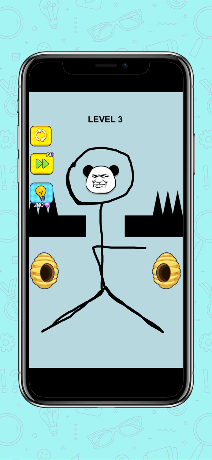 Save The Panda-Draw Line