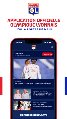 Game screenshot OLPLAY - Olympique Lyonnais mod apk