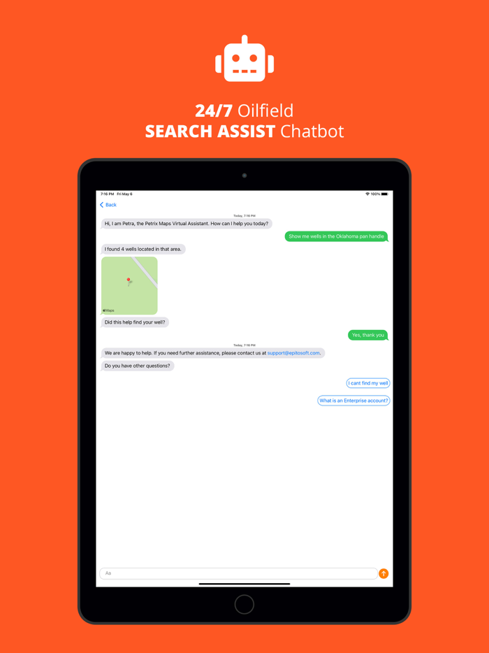 Petrix Maps - Well Navigator