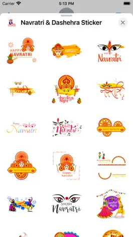 Game screenshot Navratri & Dassehra Stickers hack