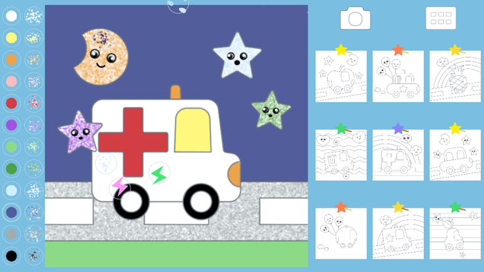 Car Truck Coloring Kid Toddler