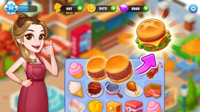 Merge Cooking: Restaurant Game Hack screenshot 2 - game app interface