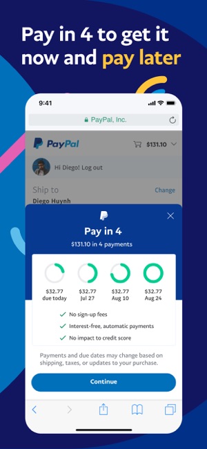 PayPal - Send, Shop, Manage