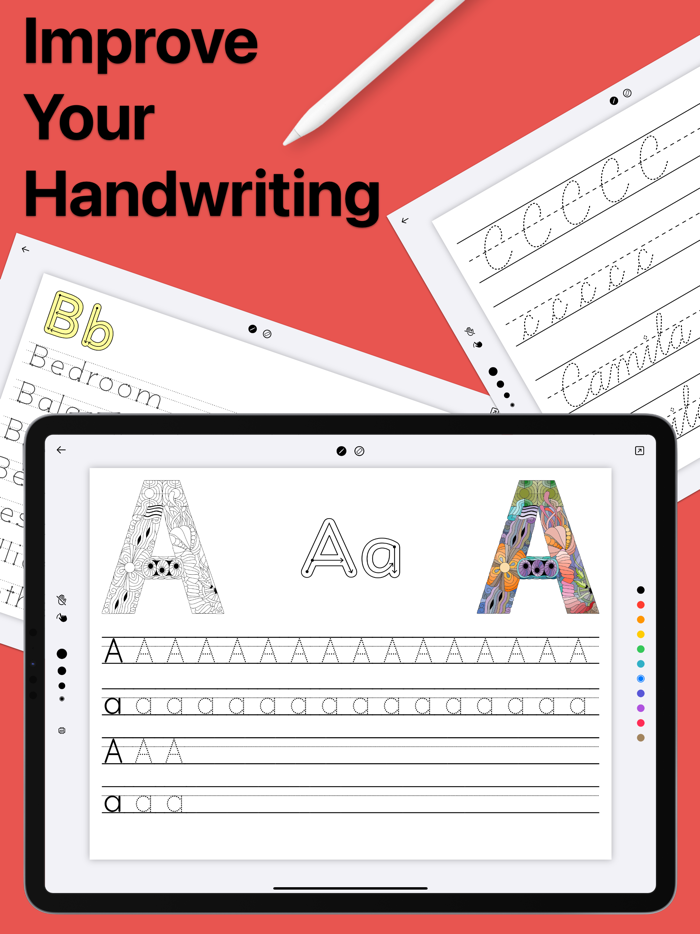 Neat Handwriting Practice Book