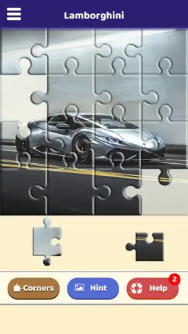 Game screenshot Lamborghini Love Puzzle apk