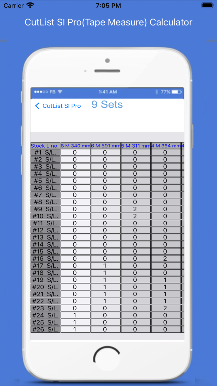 CutList SI Pro Calculator