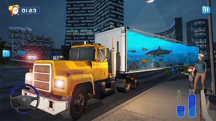 Sea Animals Truck Driving Game