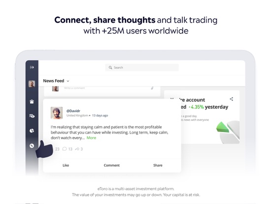 eToro : Trading Social eToro : Trading Social