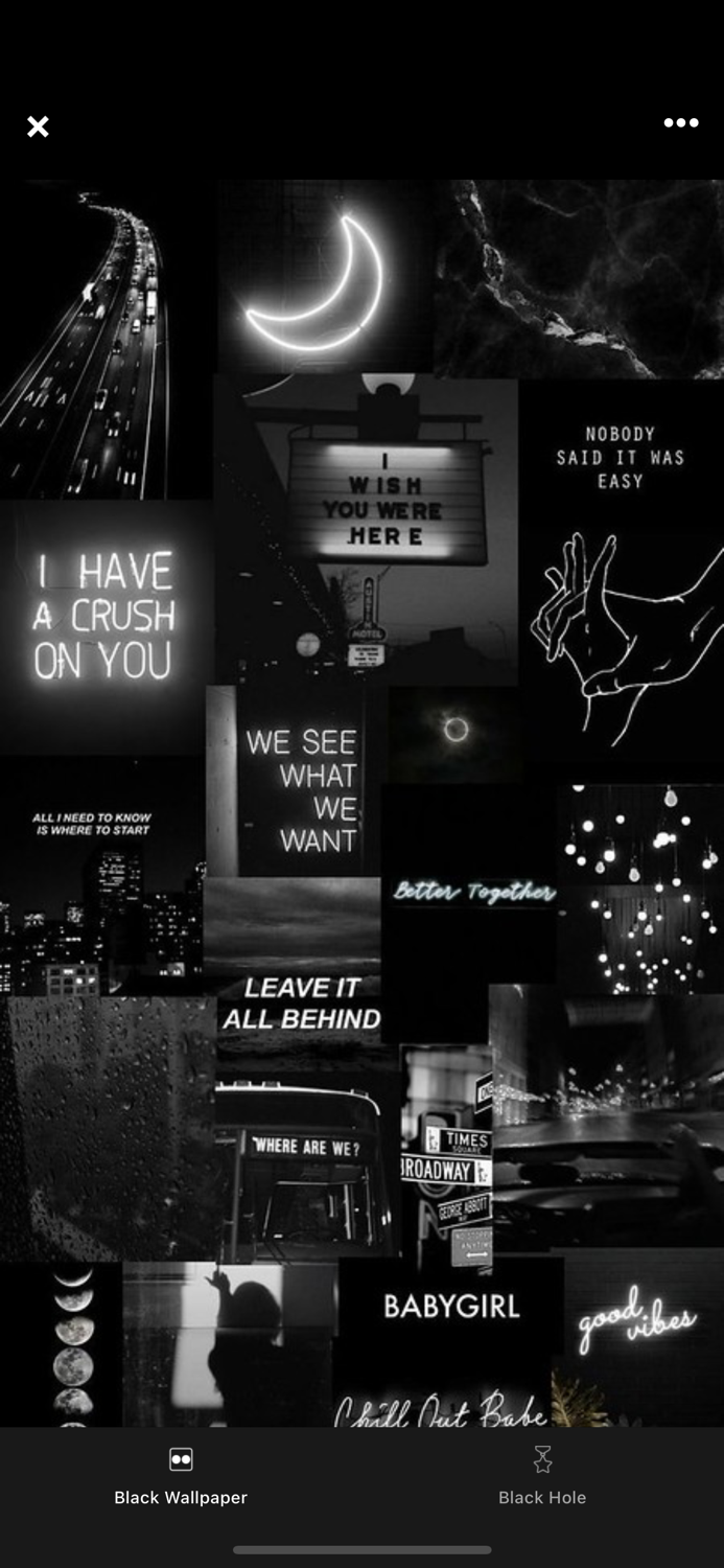 Black Wallpaper Background