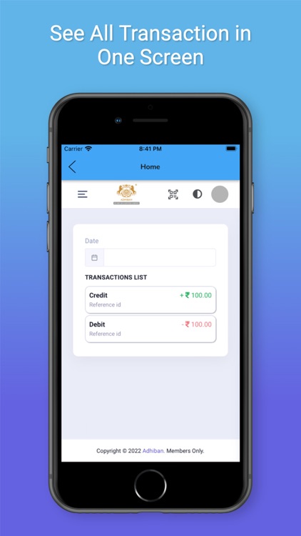 Adhiban - Mobile App