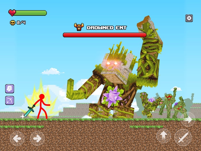 Stickman Fight Craft Adventure