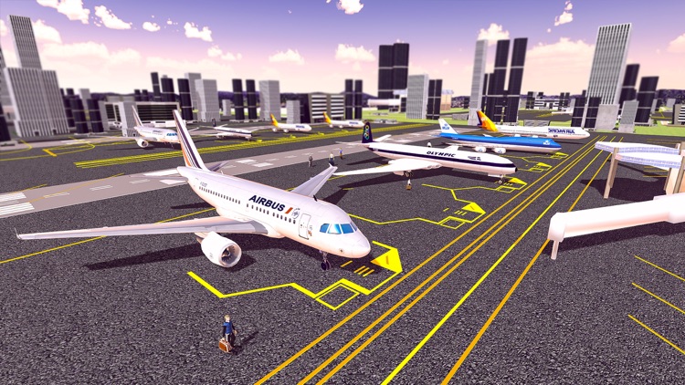 Real Airplane Flight Sim Games screenshot-4