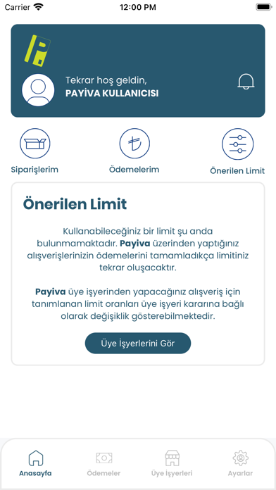 Payiva screenshot 2