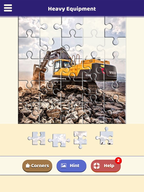 Heavy Equipment Puzzle screenshot 3