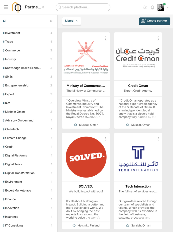 Oman Exports Platform