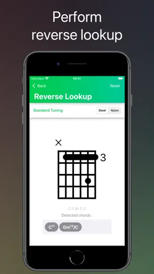 Screenshot von ChordShapes : Guitar Chords auf dem iPhone 5