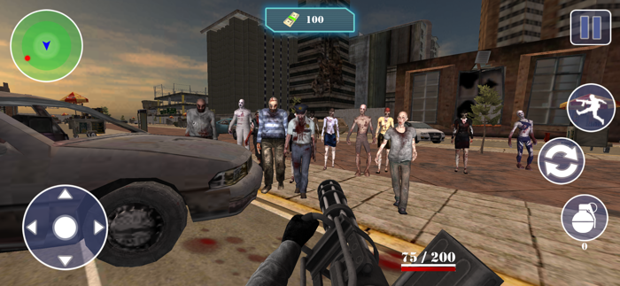 Mad War Zombies Survival Game