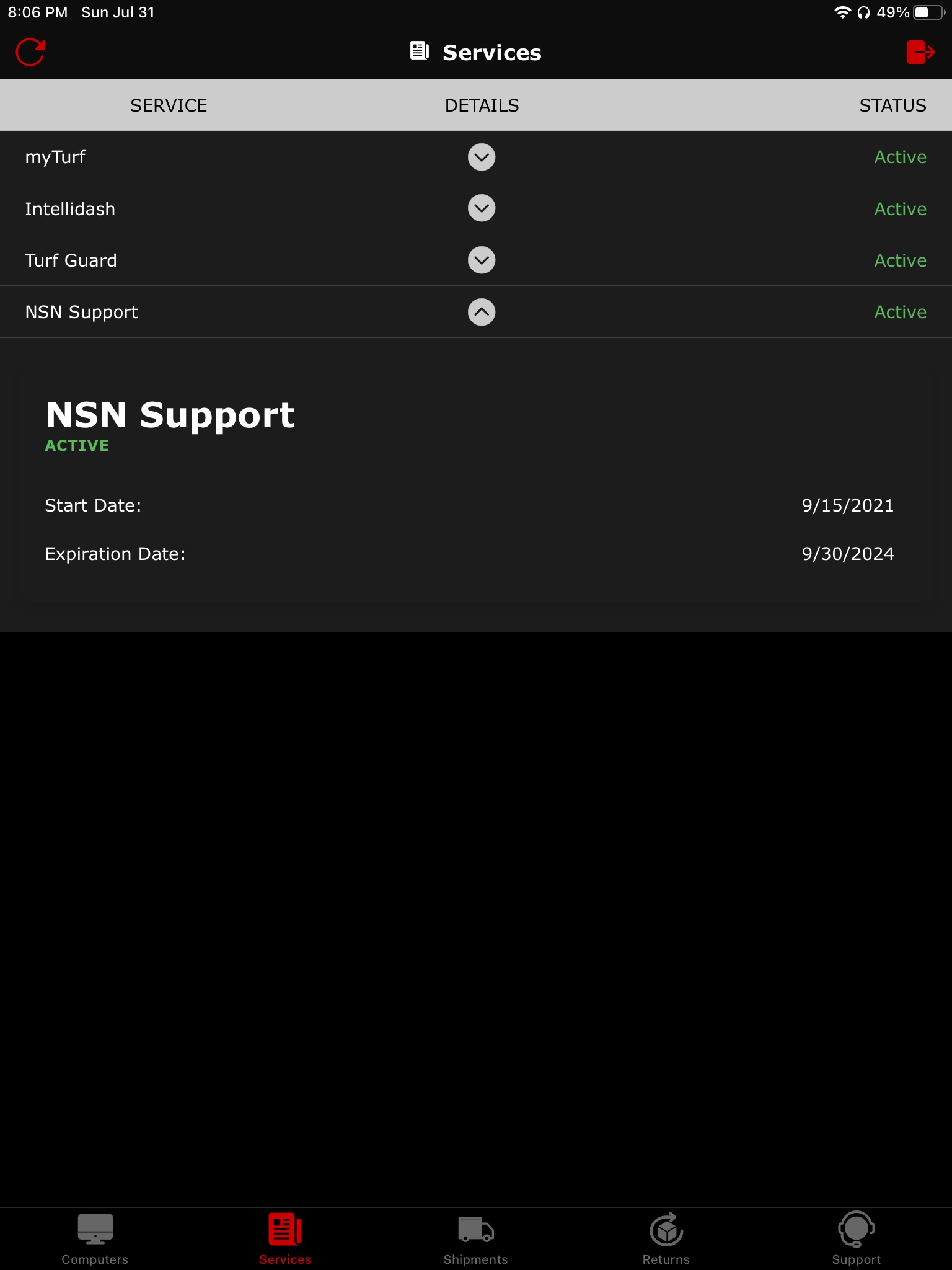NSN Connect v3 screenshot 2