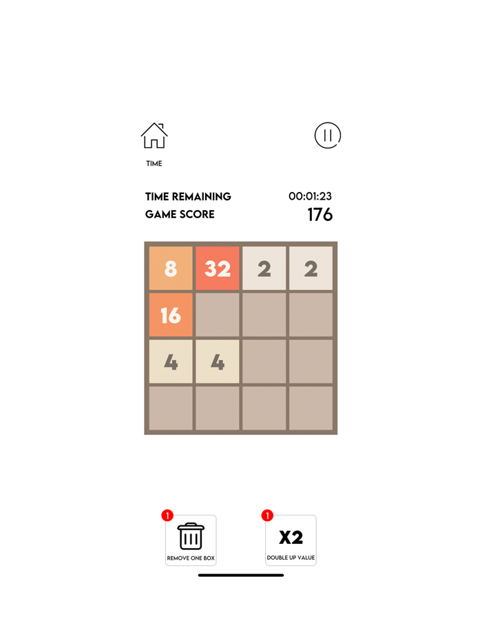 2048 Challenge Easy Hard